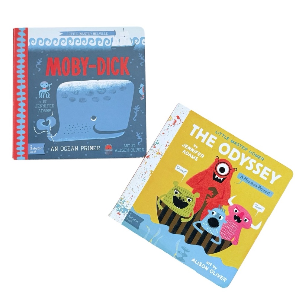 Moby-Dick and The Odyssey Board Books Set (G115)